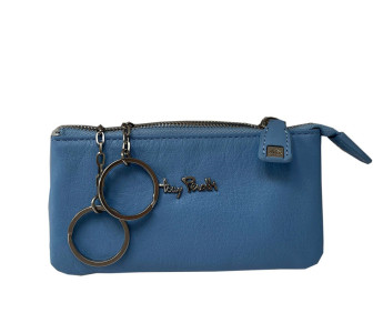 Кожаная ключница TONY PEROTTI голубая Contatto 3350 baby Кожаная ключница TONY PEROTTI голубая Contatto 3350 baby