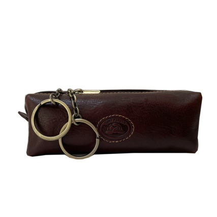 Кожаная ключница TONY PEROTTI коричневая Italico 3297 moro – Фото 1