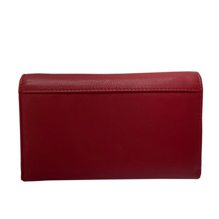 Кожаный кошелек TONY PEROTTI красный Cortina 5008 rosso – Фото 4