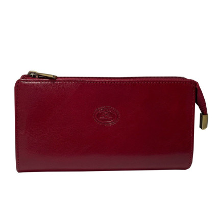 Кожаный кошелек TONY PEROTTI красный Italico 2596 rosso – Фото 1