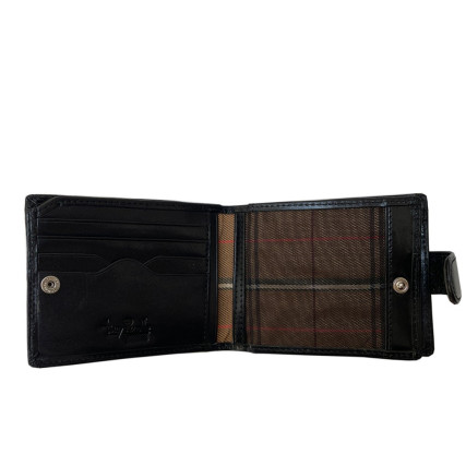 Кожаный мужской кошелек TONY PEROTTI черный Italico 1842E-A nero – Фото 3