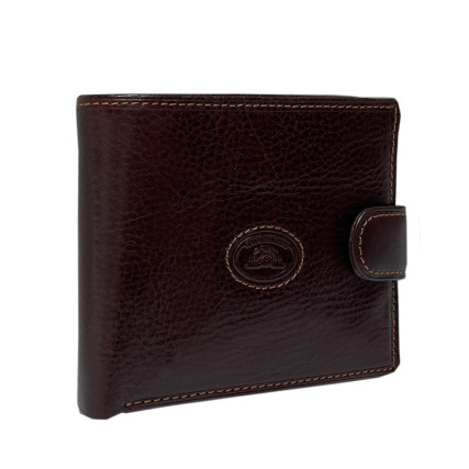 Кожаный мужской кошелек TONY PEROTTI коричневый Italico 2569A moro – Фото 2