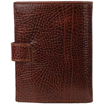 Кожаный мужской кошелек Tony Bellucci коричневый 102-896 – Фото 3