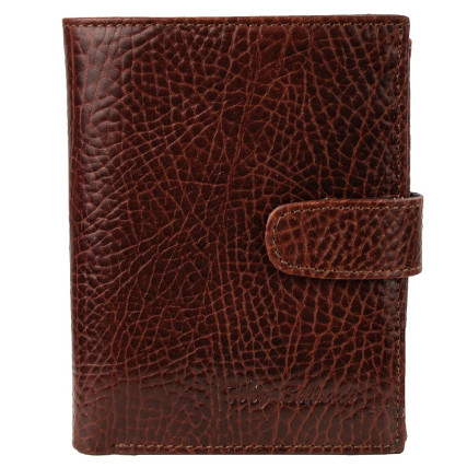 Кожаный мужской кошелек Tony Bellucci коричневый 102-896 – Фото 1