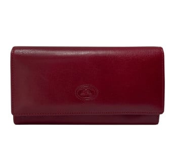 Кожаный женский кошелек TONY PEROTTI красный Italico 2638Z rosso