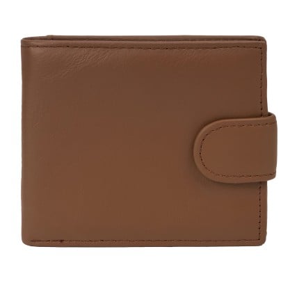 Мужской кожаный кошелек Buffalo Bags светло-коричневый M1065C Мужской кожаный кошелек Buffalo Bags светло-коричневый M1065C