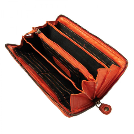 Женский кошелек Ashwood D81 (Великобритания) оранжевый