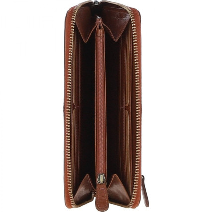 Женский кошелек Ashwood T90 коричневый – Фото 2