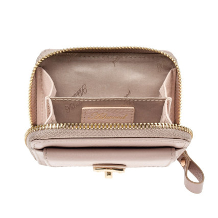 Женский кожаный кошелек Ashwood бежевый Y50 BEIGE – Фото 5