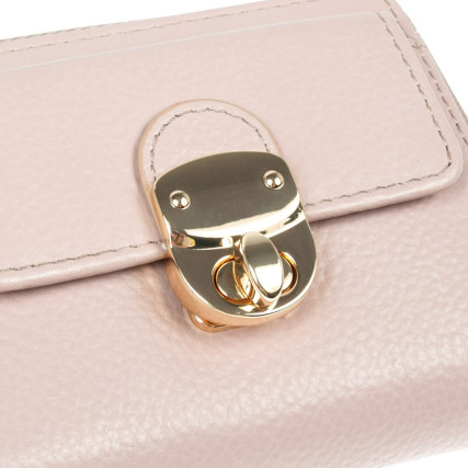 Женский кожаный кошелек Ashwood бежевый Y50 BEIGE – Фото 8