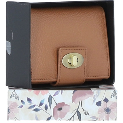 Женский кожаный кошелек Ashwood коричневый Y60 BUTTERSCOTCH – Фото 4