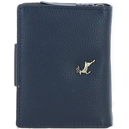 Женский кожаный кошелек Ashwood синий Y60 NAVY – Фото 3