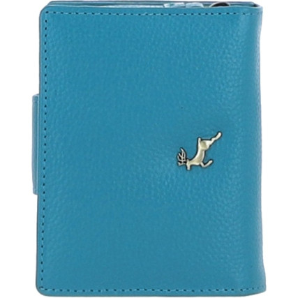 Женский кожаный кошелек Ashwood синий Y60 TURQ – Фото 3