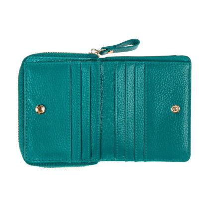 Женский кожаный кошелек Ashwood зеленый Y50 GREEN – Фото 3