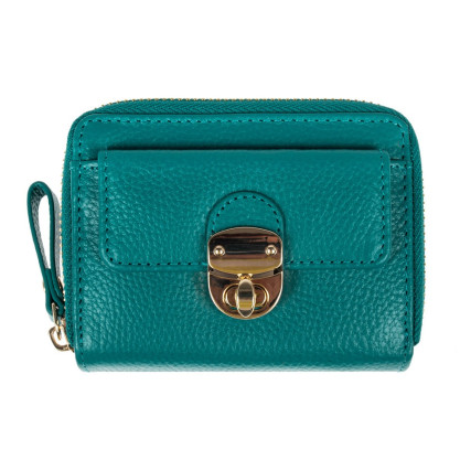 Женский кожаный кошелек Ashwood зеленый Y50 GREEN – Фото 1