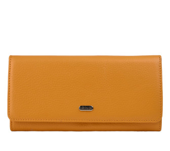 Женский кожаный кошелек Canpellini 2019-305 горчичный Женский кожаный кошелек Canpellini 2019-305 горчичный