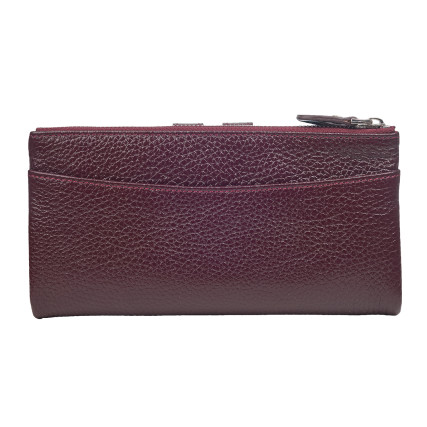 Женский кожаный кошелек Canpellini бордовый 2021-72 – Фото 2