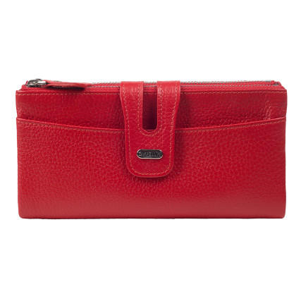 Женский кожаный кошелек Canpellini красный 2021-172 – Фото 1