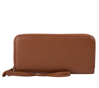 Женский кожаный кошелек Canpellini рыжий 706-301