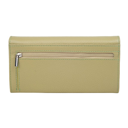 Женский кожаный кошелек Canpellini светло-зеленый 2036-439 – Фото 2