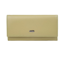 Женский кожаный кошелек Canpellini светло-зеленый 2036-439