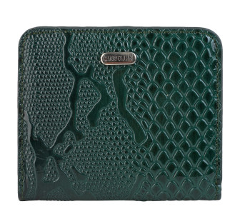 Женский кожаный кошелек Canpellini светло-зеленый 718-414 лак Женский кожаный кошелек Canpellini светло-зеленый 718-414 лак