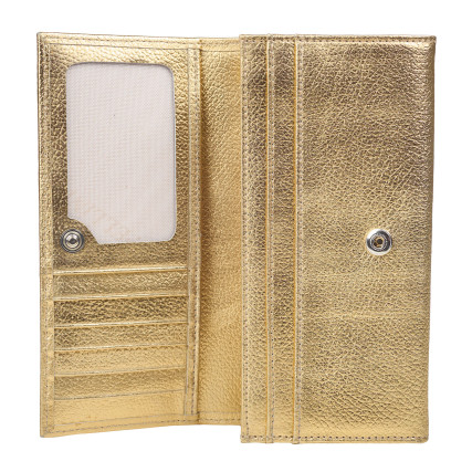 Женский кожаный кошелек Canpellini золото 2036-497 – Фото 4