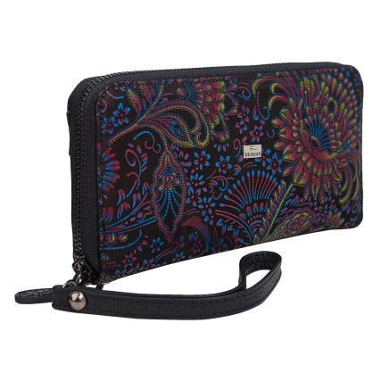 Женский кожаный кошелек Desisan 09-995 цветы – Фото 2