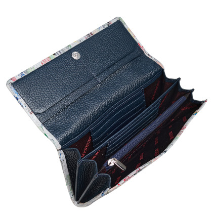 Женский кожаный кошелек Desisan 150-747 яркие краски – Фото 4