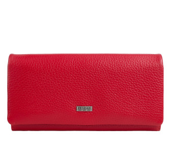 Женский кожаный кошелек Desisan 163-04 красный