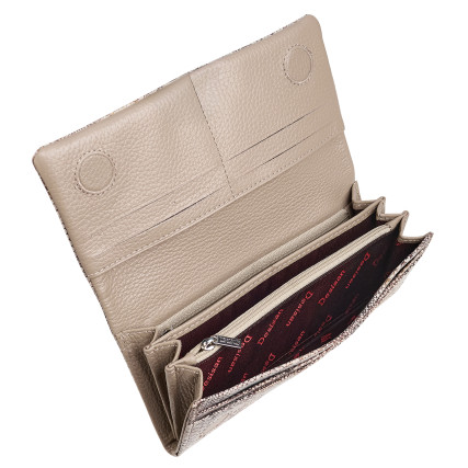 Женский кожаный кошелек Desisan 163-200 змея