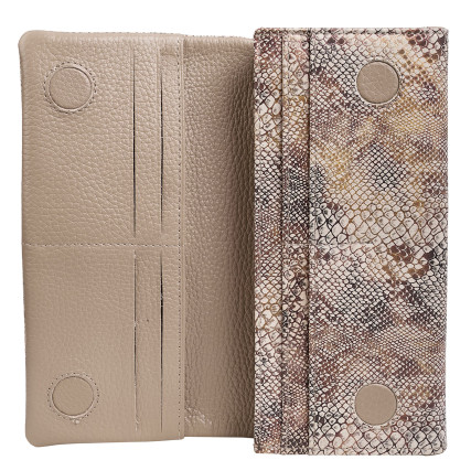 Женский кожаный кошелек Desisan 163-200 змея