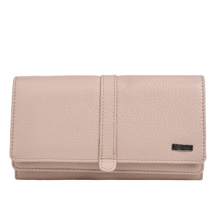 Женский кожаный кошелек Desisan 182-606 пудра – Фото 1