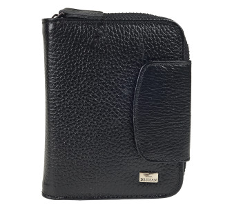 Женский кожаный кошелек Desisan черный 903-01