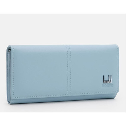 Женский кожаный кошелек Horse Imperial голубой K1a0001bl-blue – Фото 2