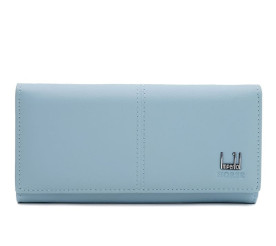 Женский кожаный кошелек Horse Imperial голубой K1a0001bl-blue