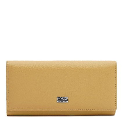Женский кожаный кошелек Horse Imperial желтый K1a0001ye-yellow – Фото 1