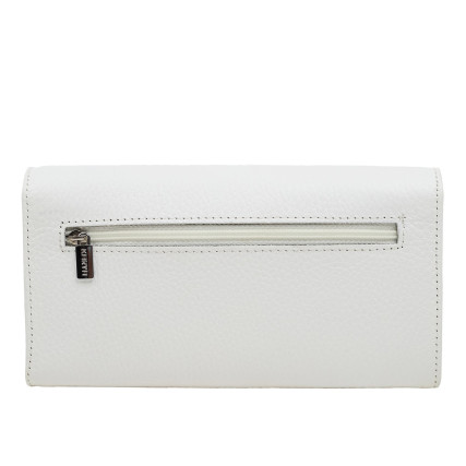 Женский кожаный кошелек KARYA белый 2016-09 – Фото 2