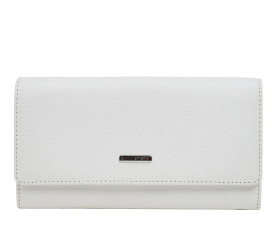 Женский кожаный кошелек KARYA белый 2016-09