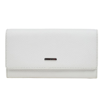 Женский кожаный кошелек KARYA белый 2016-09