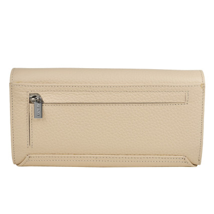 Женский кожаный кошелек KARYA бежевый 1213-13 – Фото 2