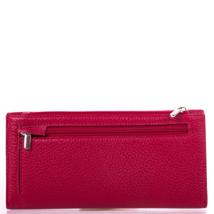 Женский кожаный кошелек KARYA красный 1142-46
