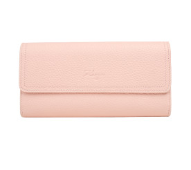 Женский кожаный кошелек KARYA пудра 1179-027