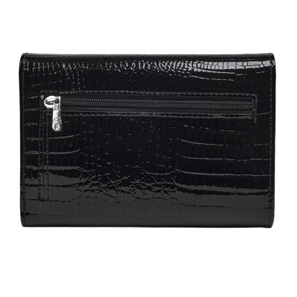 Женский кожаный кошелек Mike Browen черный MB1106black – Фото 4