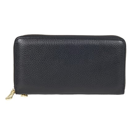 Женский кожаный кошелек Mike Browen черный MB5201black – Фото 1