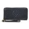 Женский кожаный кошелек Mike Browen черный MB5201croco_black