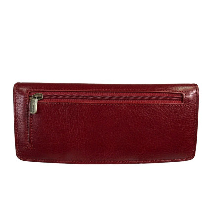 Женский кожаный кошелек TONY PEROTTI красный Italico 2701Z rosso – Фото 2