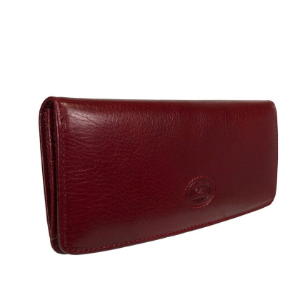 Женский кожаный кошелек TONY PEROTTI красный Italico 2701Z rosso – Фото 8