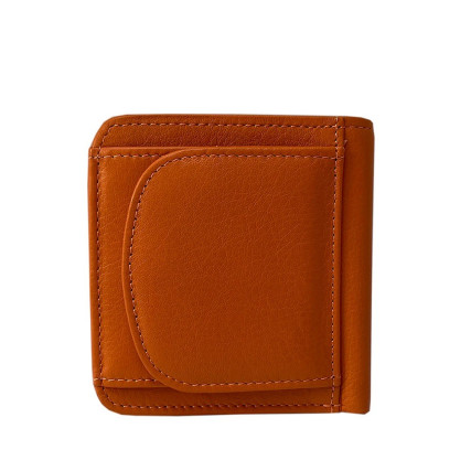 Женский кожаный кошелек TONY PEROTTI оранжевый Contatto 1858S-D+RFID arancio – Фото 3