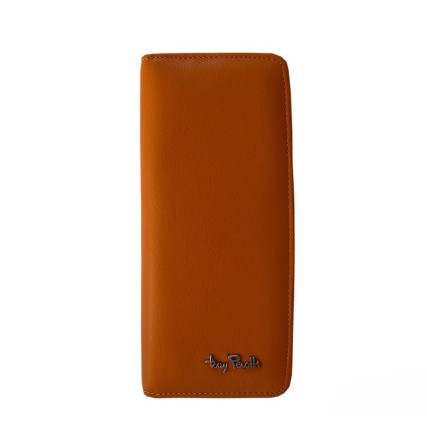 Женский кожаный кошелек TONY PEROTTI оранжевый Contatto 2701Z+RFID arancio – Фото 1